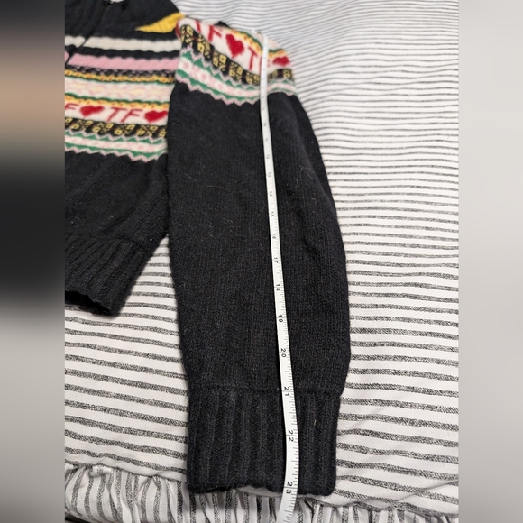 NWT Teddy Fresh women's Fairisle Zip Up Sweater - Picture 6 of 8